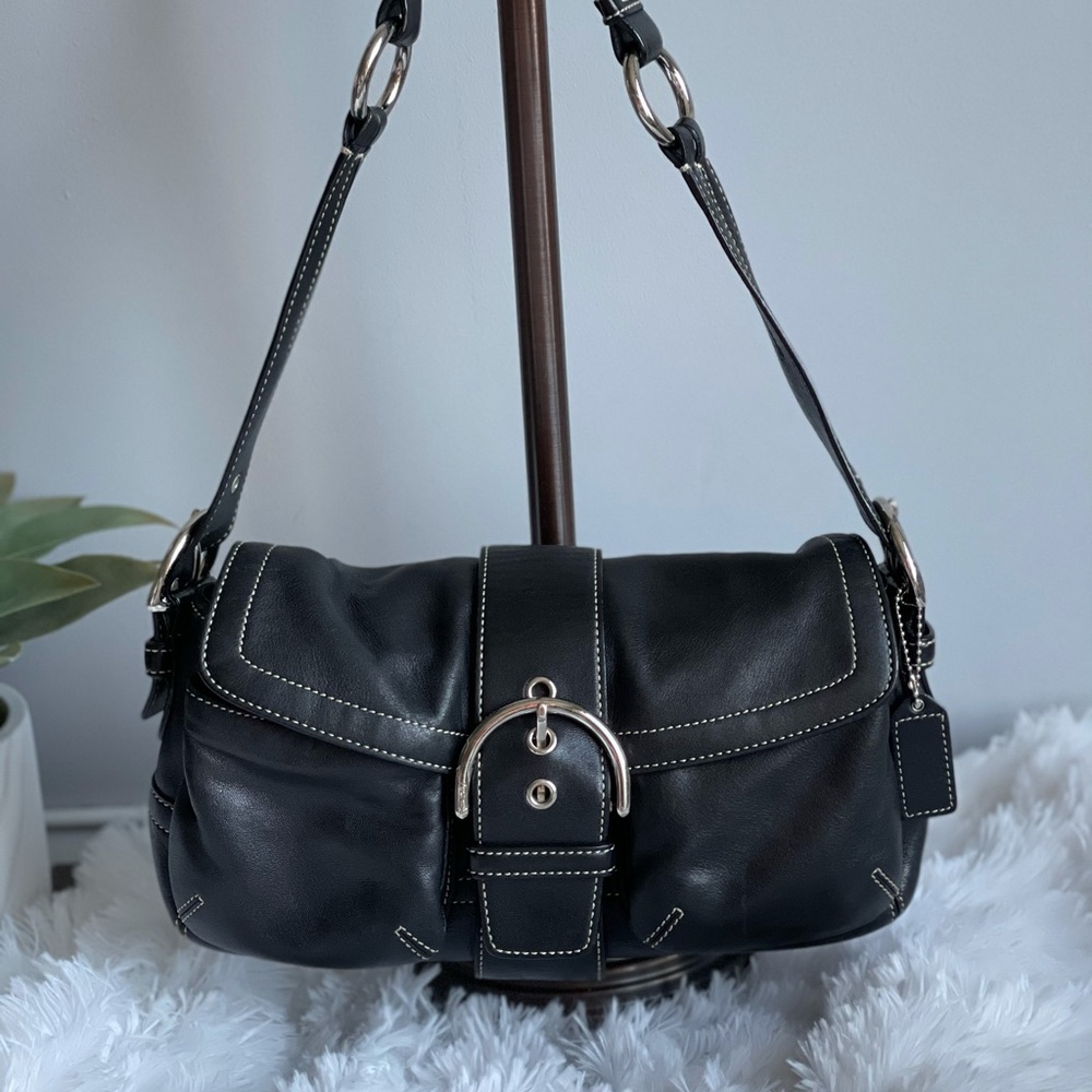 Coach Black Shoulder Bag